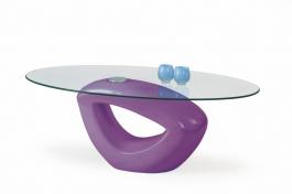 Журнальний столик HALMAR JASMIN фіолетовий, фото