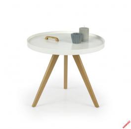 Журнальний столик HALMAR LUKA білий, фото