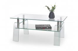 Журнальный столик HALMAR NAOMI прозрачный, фото