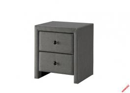 Прикроватна тумба HALMAR PRIMA-2 пепельный, фото