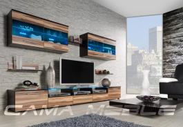 Стінка CAMA I Венге мат / Горіх Балтімор мат, фото