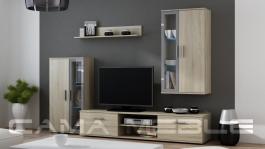 Стенка CAMA DORA Дуб сонома мат / Серый, фото