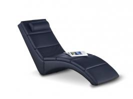Крісло HALMAR шезлонг DAVIS чорне, фото