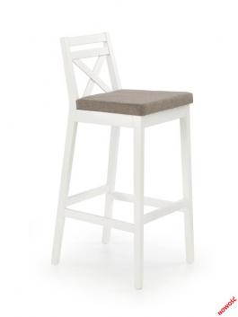 Стул барный HALMAR Borys белый, фото
