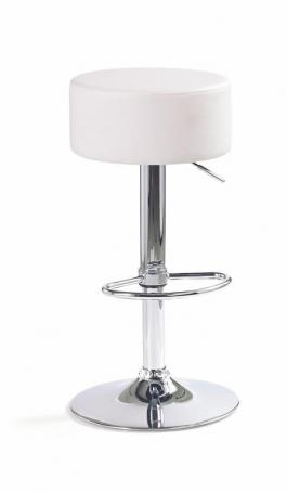 Барний стілець HALMAR H-23 білий, фото
