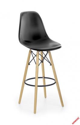 Барний стілець HALMAR H-51 чорний, фото