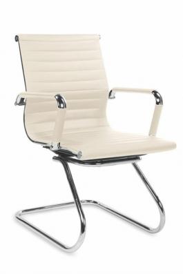Кресло офисное HALMAR Prestige Skid кремовый, фото