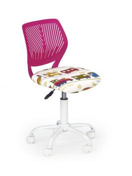 Кресло детское HALMAR Bali розовый, фото