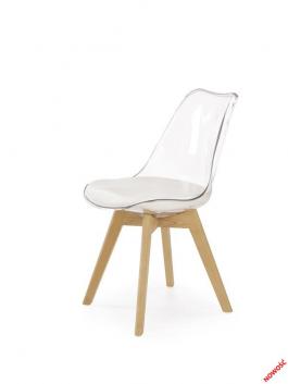 Стілець HALMAR K246 прозорий, фото