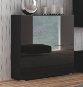 Комод HALMAR Livo KM-100| Черный, фото