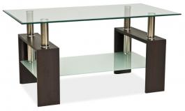 Журнальний SIGNAL cтолик Lisa венге, фото