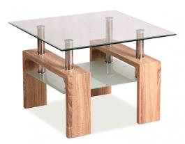 Журнальний столик SIGNAL LISA D BASIC дуб СОНОМА, фото