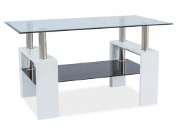 Журнальний столик SIGNAL LISA III білий, фото