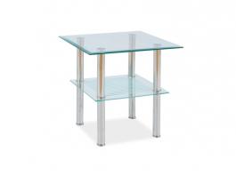 Журнальний столик SIGNAL PIXEL C 50x50x50, фото