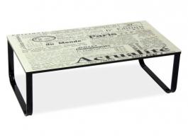 Журнальний столик SIGNAL TAXI II TEXT, фото