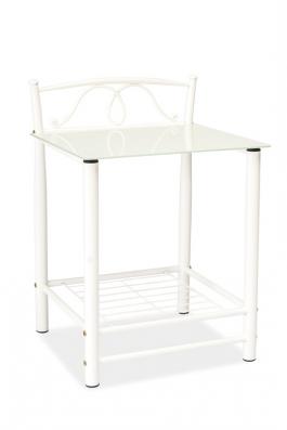 Прикроватна тумба Signal ET-920 белый, фото