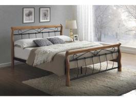 Ліжко SIGNAL Venecja 160 дуб, фото
