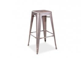 Барний стілець SIGNAL Long нержавіюча сталь, фото