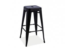Барний стілець SIGNAL Long чорний мат, фото