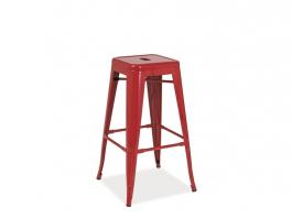 Барний стілець SIGNAL Long червоний, фото