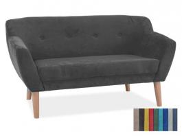 Диван SIGNAL Bergen 2 сірий, фото