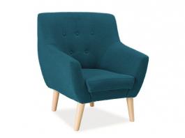 Крісло SIGNAL Nordic 1 синій, фото