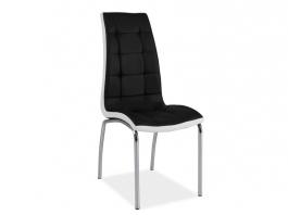 Крісло SIGNAL H-104 чорно-білий, фото