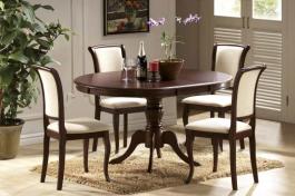 Дерев`яний стіл SIGNAL OLIVIA темний горіх, фото