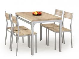 Столовый комплект HALMAR MALCOLM дуб сонома, фото