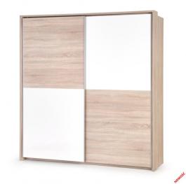 Шафа HALMAR DREAM SP2 білий / дуб сонома, фото