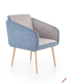 Крісло HALMAR WELL бірюзовий, фото