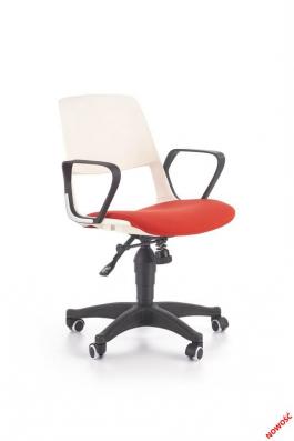 Кресло HALMAR JUMBO Бело-красный, фото