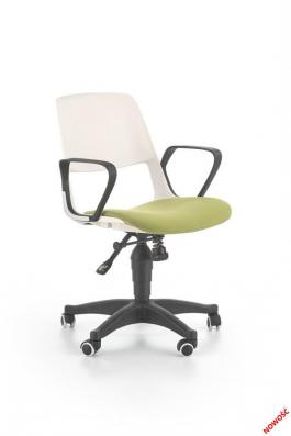 Офісний стілець HALMAR JUMBO Біло-зелений, фото