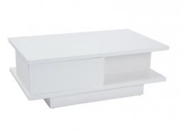 Журнальний столик SIGNAL ARIA білий, фото