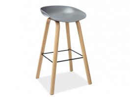 Барный стул Signal STING серый, фото