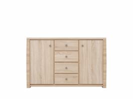 Комод BRW Senegal С/KOM2D4S дуб сонома, фото
