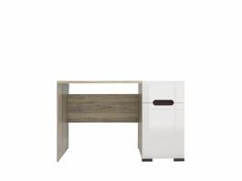 Письмовий стіл BRW AZTECA BIU1D1S/8/12 дуб сан Ремо, білий, фото
