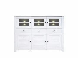 Комод BRW Antwerpen KOM3W3D3S/13/18, фото