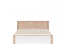 Ліжко BRW Raflo LOZ/160 Горіх, білий глянець, фото