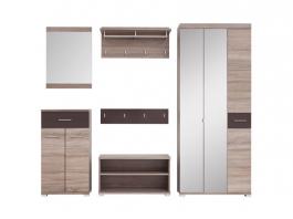 Прихожая BRW HOMELINE1 REG2M1D_20_8;PAN_2_8 I; PAN_4_8;KOM2D1S_10_6;R, фото