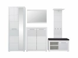 Прихожая BRW FLAMES 1 REG1L1D_20_7; REG2D_11_9; REG1D_5_9; PAN_15_5; LUS_7_9, фото