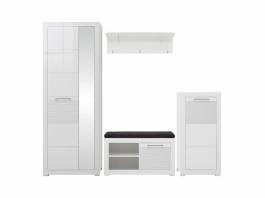 Прихожая BRW FLAMES 2 REG1L1D_20_7; REG1D_11_5; REG1D_5_9; PAN_3_9, фото