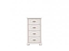 Комод BRW Natalia KOMODA 60 4s Белый, фото