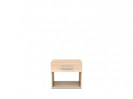 Прикроватная тумба BRW Libera KOM 1S Бук татра, фото