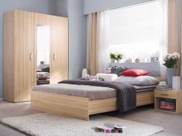 Спальня BRW Libera SYPIALNIA LIBERA KOMPLET Бук татра, фото