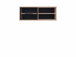 Полиця BRW Fever SFW1W/4/10 дуб Сонома, фото