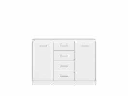 Комод BRW NEPO KOM2D4S білий, фото