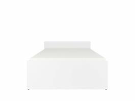 Ліжко BRW NEPO LOZ 120 (BEZ WKŁADU, BEZ MATERACA) білий, фото