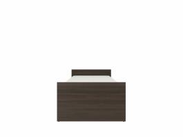 Ліжко BRW NEPO LOZ/90 A (BEZ WKŁADU, BEZ MATERACA) Венге, фото