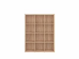 Книжкова шафа BRW NEPO REG/15/12 дуб сонома, фото